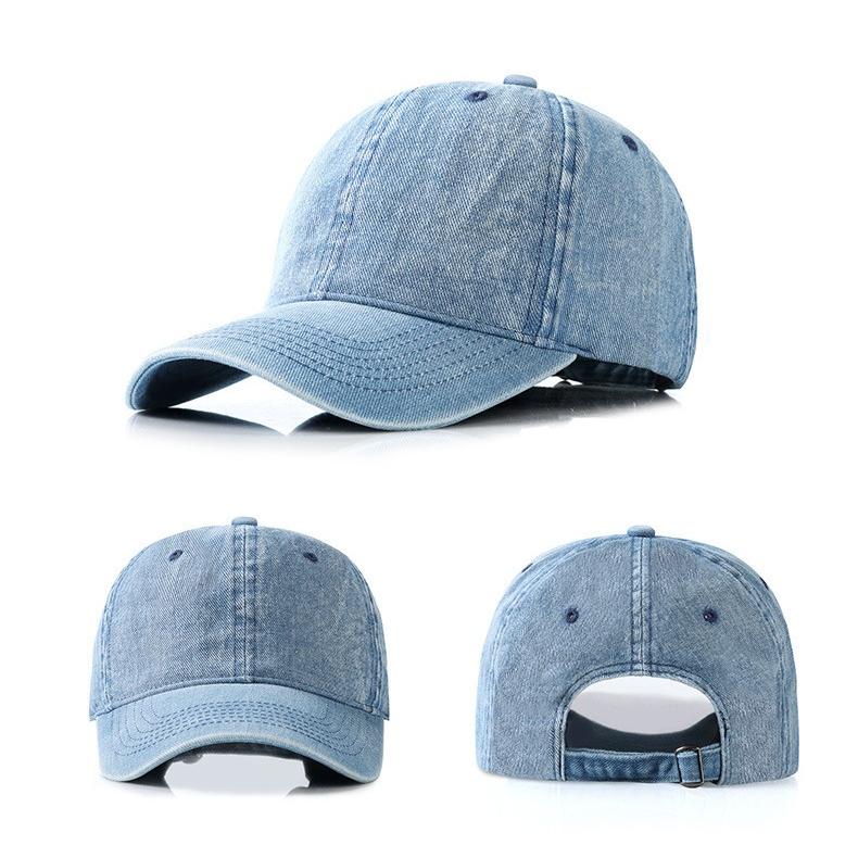 デニム ベースボール キャップ Denim Baseball Cap (4色） |  | 08