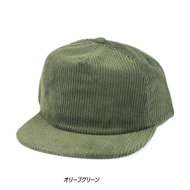 コーデュロイ スナップバック キャップ フラットブリム (5色) |  | 02