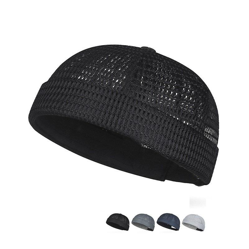ワッフルメッシュ ロールキャップ ツバなし帽 サマーキャップ Rolll Cap (4色) | 