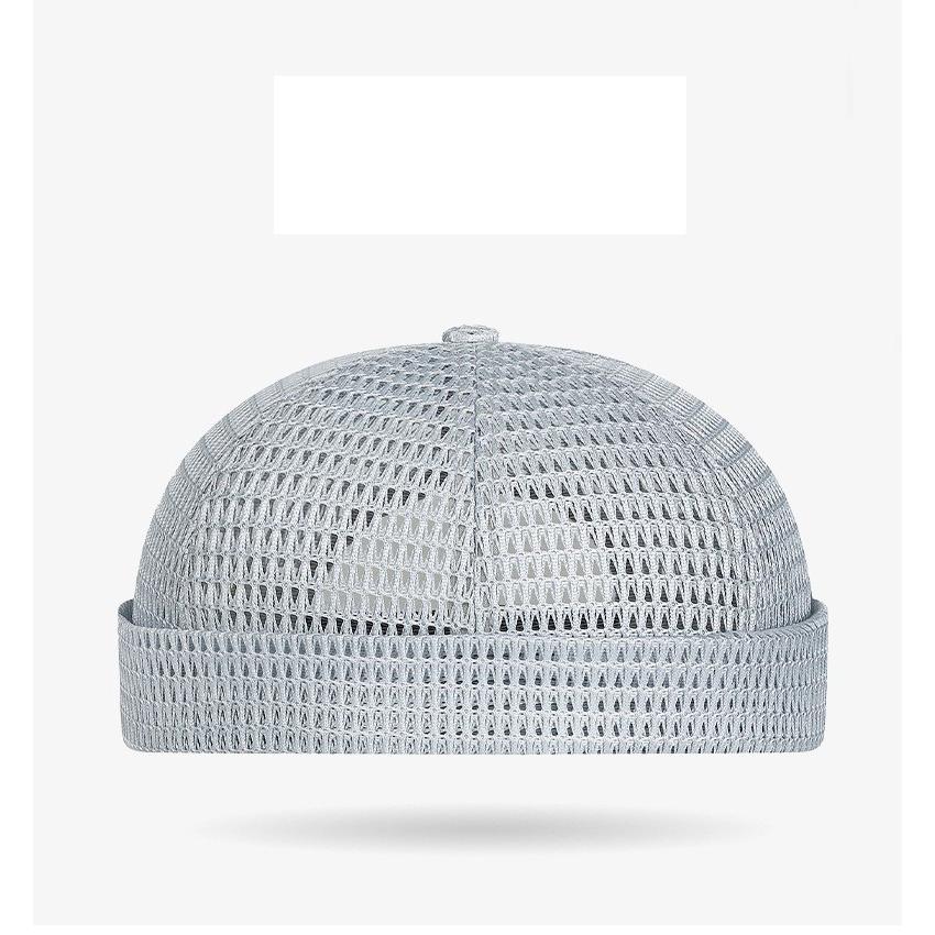 ワッフルメッシュ ロールキャップ ツバなし帽 サマーキャップ Rolll Cap (4色) |  | 05