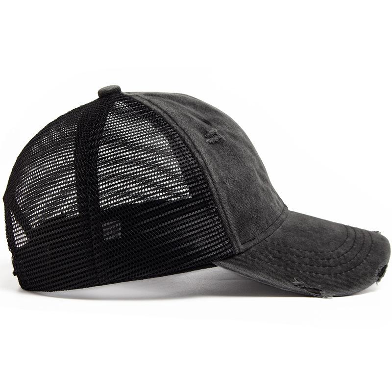 ウォッシュド コットン メッシュ キャップ 【ダメージ加工】 Baseball mesh Cap (5色）【送料無料】 |  | 08