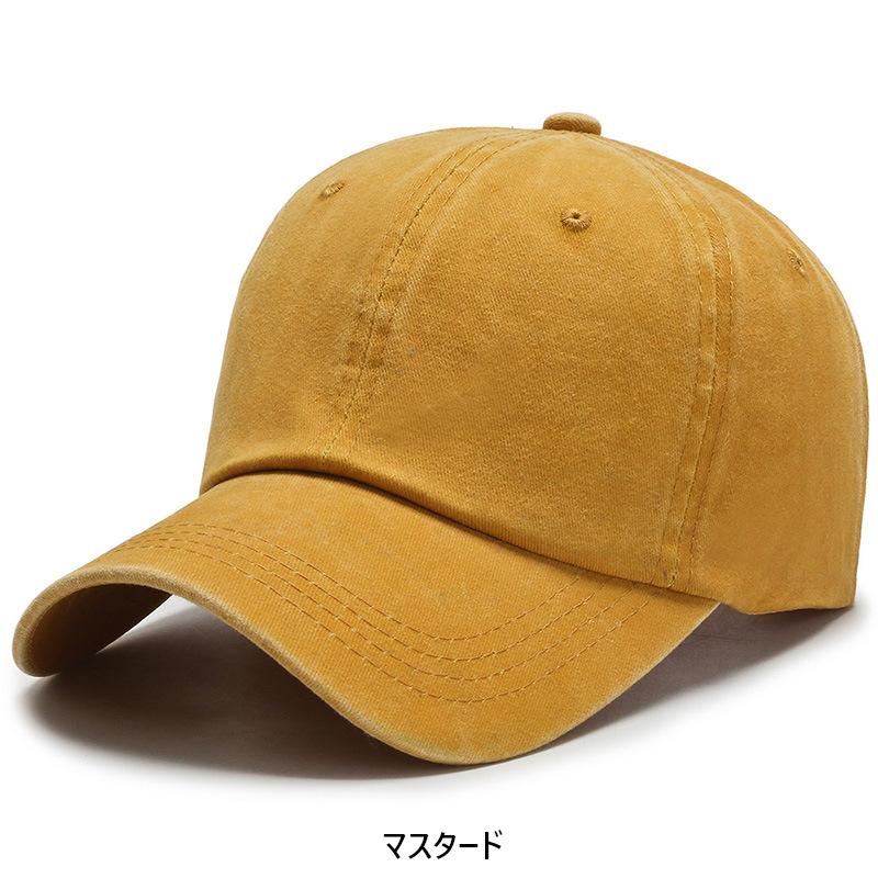 ウォッシュド コットン ツイル ベースボール キャップ Baseball Cap |  | 07