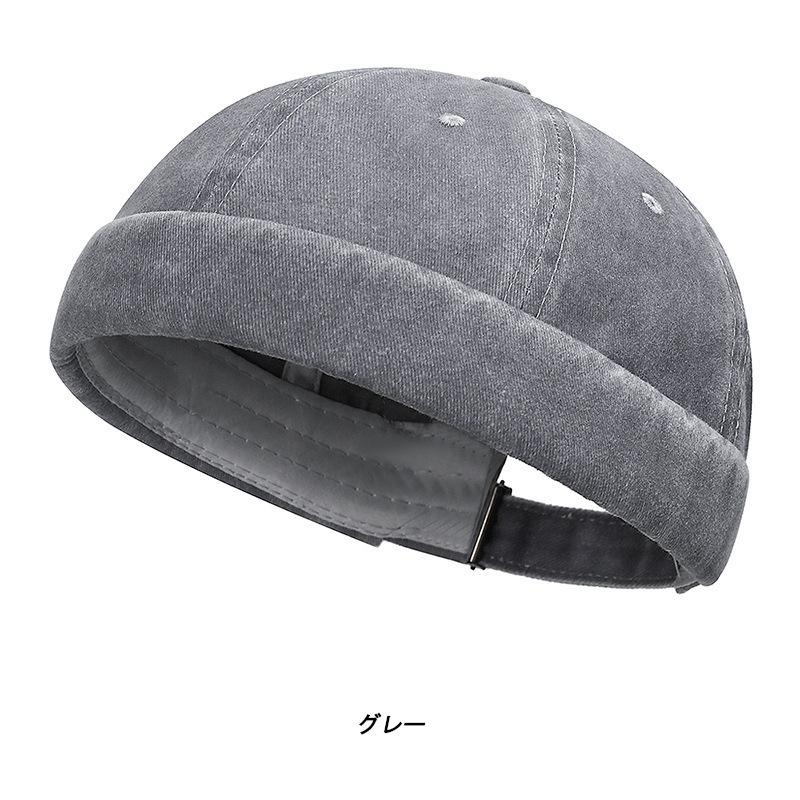 ウォッシュド コットン ロールキャップ Rolll Cap ツバなし帽(6色) |  | 05