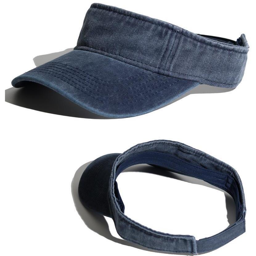 ウォッシュド コットン サンバイザー 帽子 Sun visor (6色) |  | 08