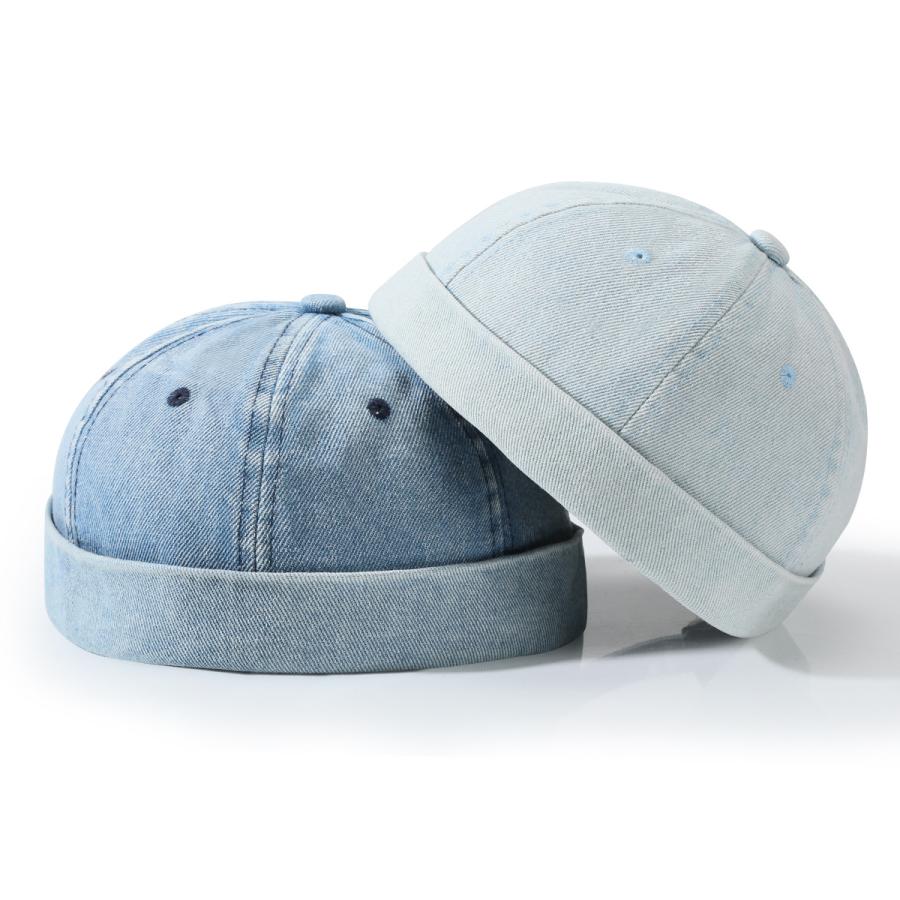 デニム ロールキャップ Rolll Cap ツバなし帽 フィッシャーマンキャップ(5色) |  | 05