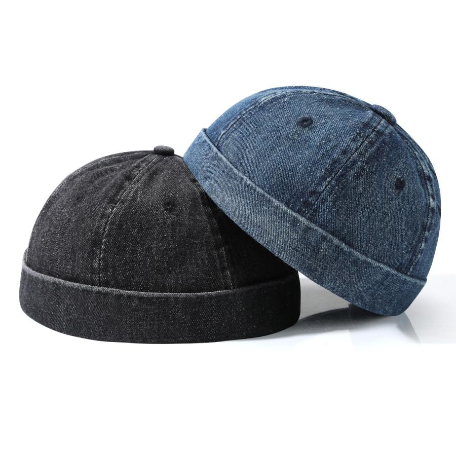 デニム ロールキャップ Rolll Cap ツバなし帽 フィッシャーマンキャップ(5色) |  | 06