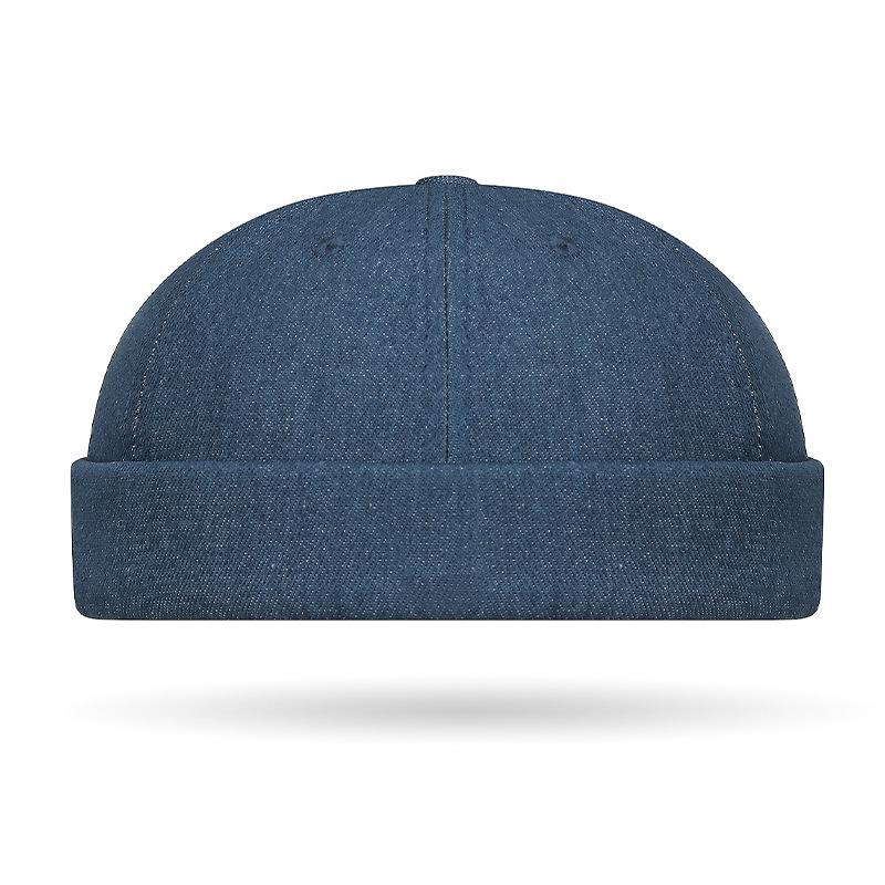 ノンウォッシュ デニム ロールキャップ Rolll Cap ツバなし帽 フィッシャーマンキャップ(4色) |  | 06