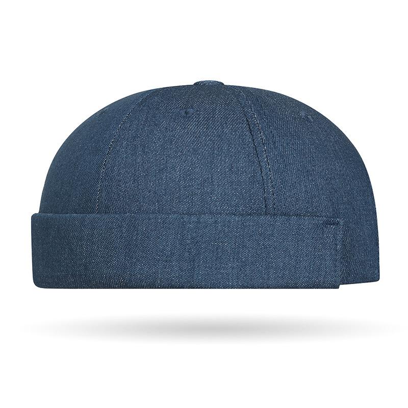 ノンウォッシュ デニム ロールキャップ Rolll Cap ツバなし帽 フィッシャーマンキャップ(4色) |  | 05