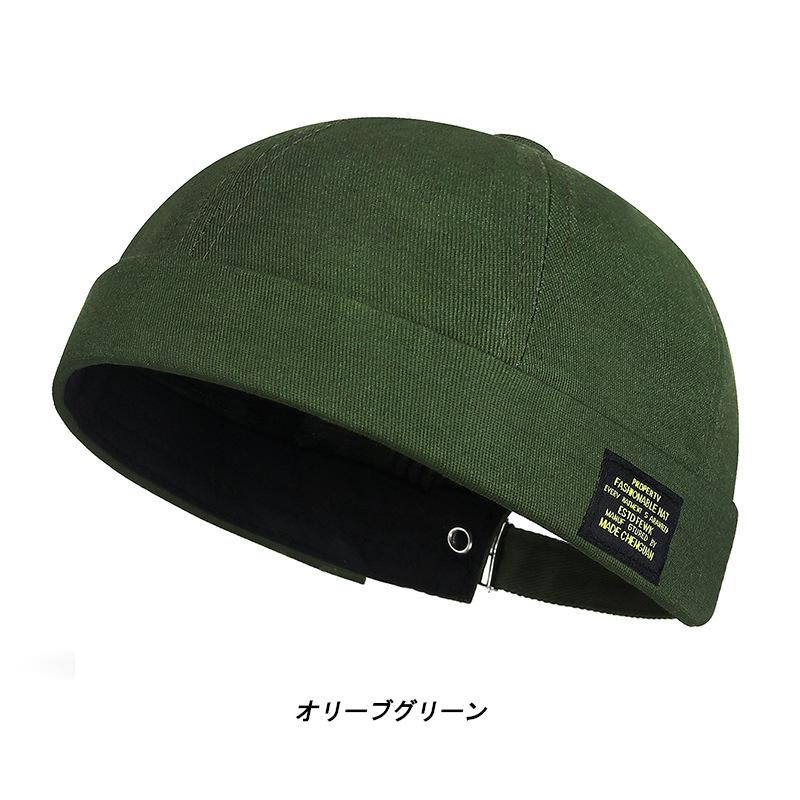 ミリタリータグ ロールキャップ ツバなし帽 コットン ツイル Rolll Cap (6色) |  | 02