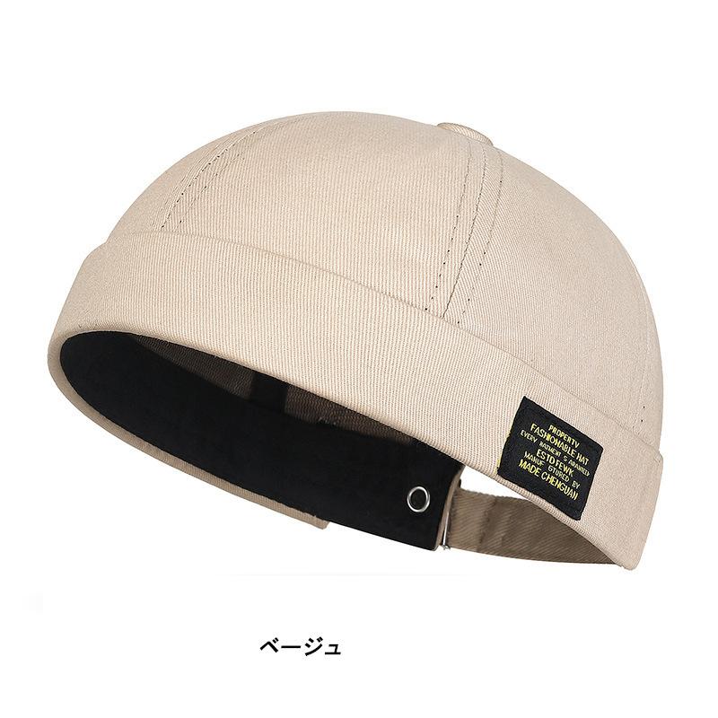 ミリタリータグ ロールキャップ ツバなし帽 コットン ツイル Rolll Cap (6色) |  | 03