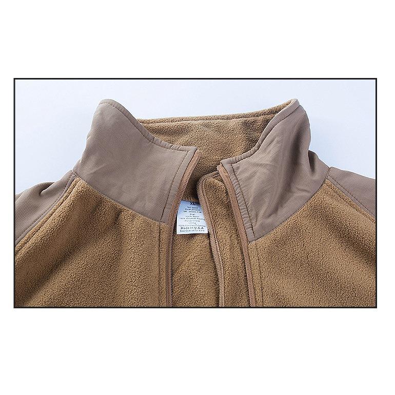 ミリタリー フリース ジャケット ナイロン切替タイプ Fleece Jacket（3色） |  | 08