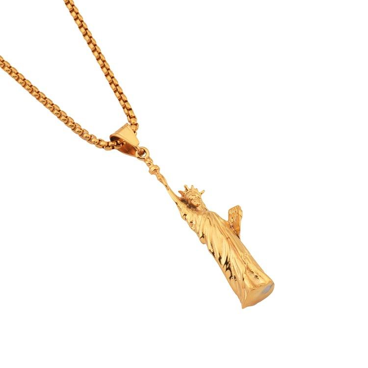 ネックレス 自由の女神(2色）メンズ ネックレス Necklace USA Symbols |  | 04