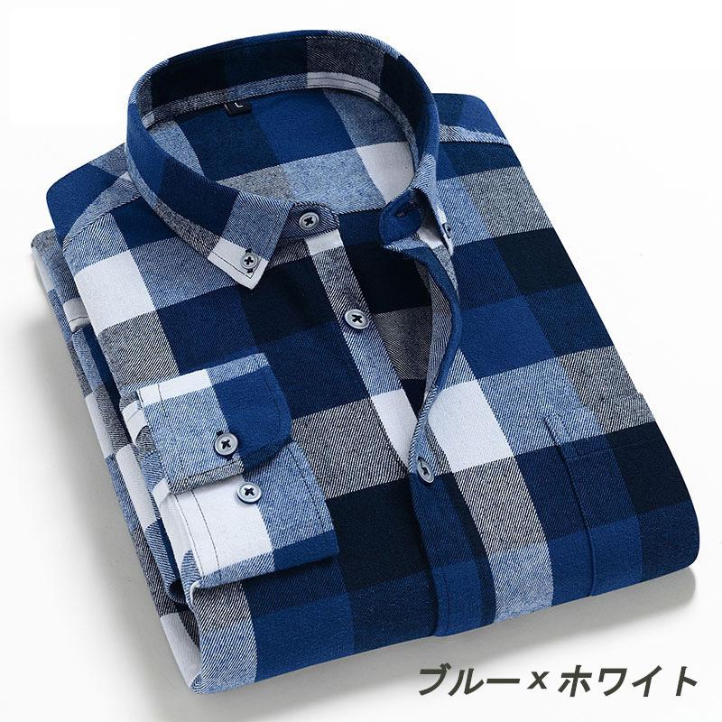 チェック柄 ネル シャツ FLANNEL SHIRTS バファロープレイド 柄 フランネル 長袖シャツ |  | 06