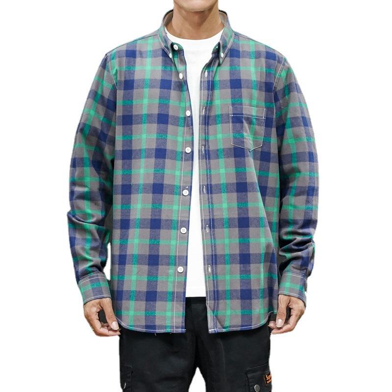 チェック柄 ネル シャツ CHECK SHIRTS チェック 長袖シャツ |  | 01