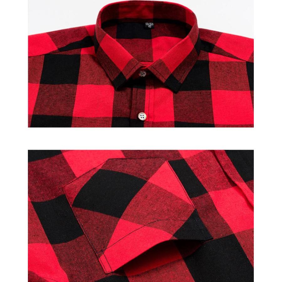 ブロック チェック 半袖 シャツ バファロープレイド 柄 S/S シャツ |  | 06