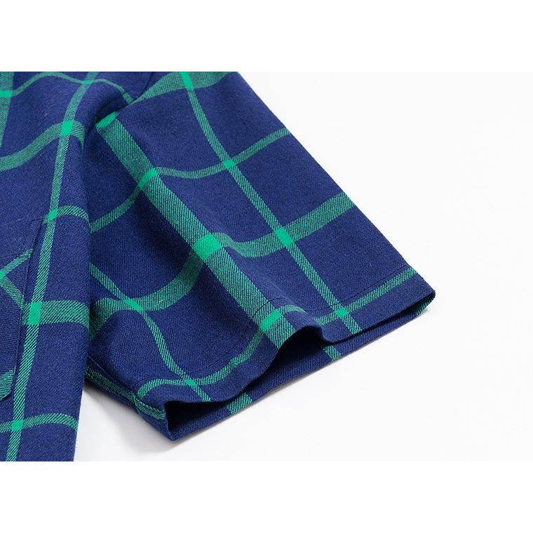 チェック 柄 半袖 ネル シャツ 格子柄 S/S シャツ |  | 06