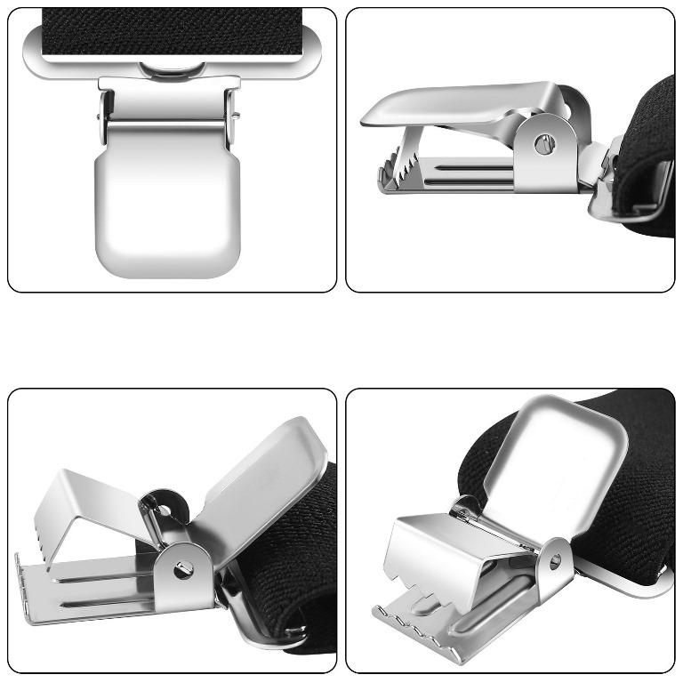 極太 ワイド サスペンダー X型 太さ5センチ 幅広クリップ Elastic X-Back Pant Suspenders（8色）【送料無料】 |  | 10