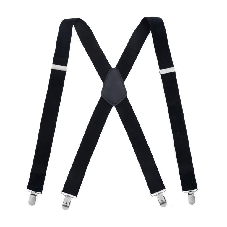 サスペンダー X型 レギュラーサイズ 太さ3.5センチ Elastic X-Back Pant Suspenders（5色）【送料無料】 |  | 01