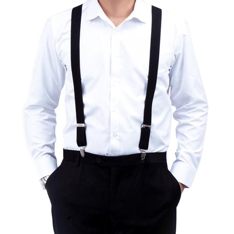 サスペンダー X型 レギュラーサイズ 太さ3.5センチ Elastic X-Back Pant Suspenders（5色）【送料無料】 |  | 09