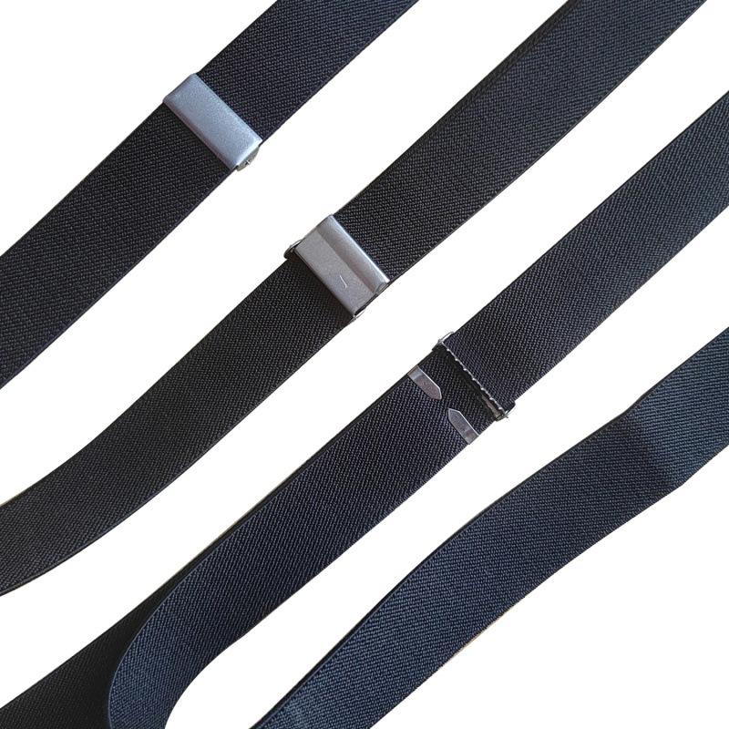 サスペンダー Y型 レザー風アクセント 太さ2.5センチ Elastic Y-Back Pant Suspenders（7色）【送料無料】 |  | 09
