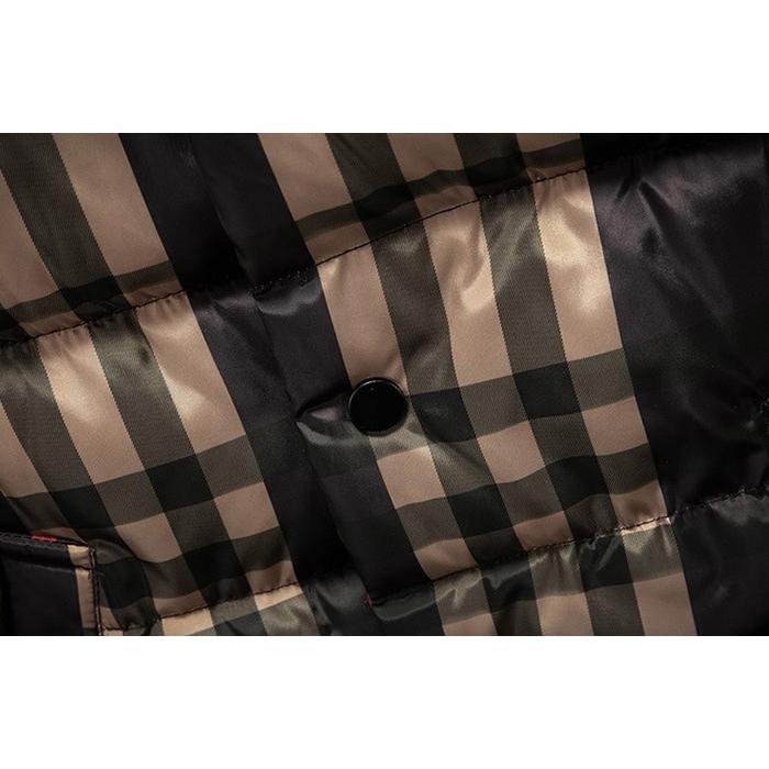 チェック柄 ダウンベスト Plaid Down Vest 中綿 ベスト Size L〜3XL