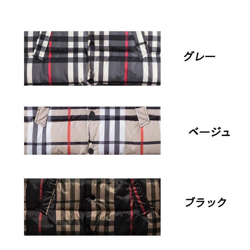 チェック柄 ダウンベスト Plaid Down Vest 中綿 ベスト Size L〜3XL