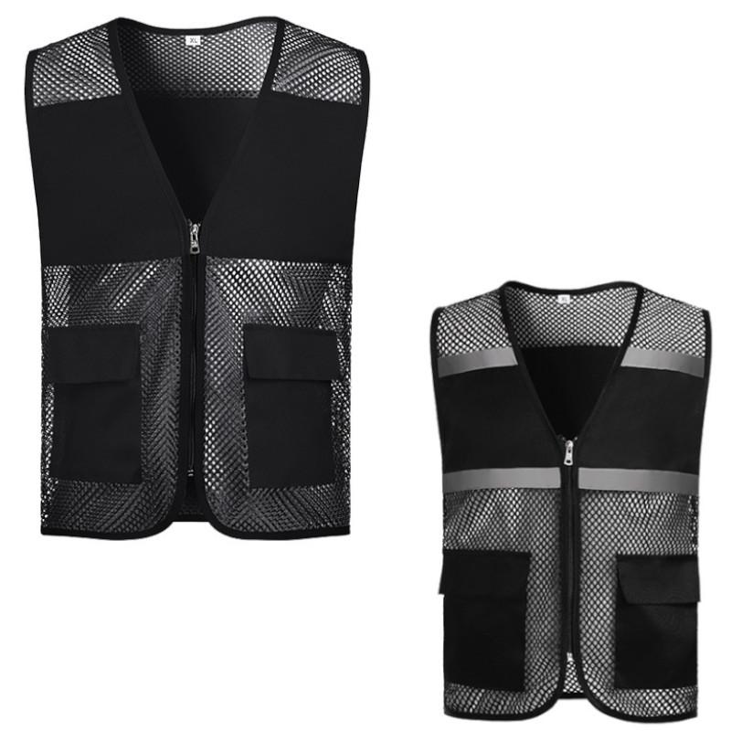 メッシュ ベスト ワーク ベスト Mesh Vest ユニホームベスト Size L〜4XL【送料無料】 の商品画像