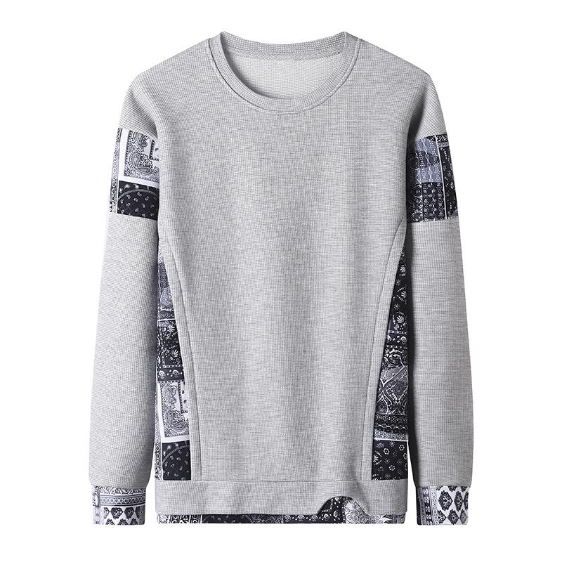 バンダナ柄 サーマルスウェットシャツ ペイズリー柄 トレーナー Paisley bandana pattern Sweat Shirt |  | 02