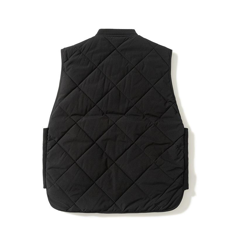 ダイヤモンド キルティング ベスト Diamond Quilted vest ワーク