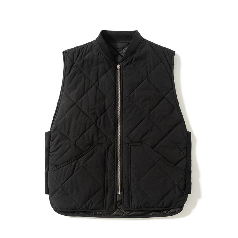 ダイヤモンド キルティング ベスト Diamond Quilted vest ワーク ベスト |  | 01