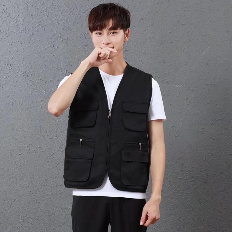 ワーク ベスト work vest ユニホーム ベスト (SIZE M〜4XL) |  | 06