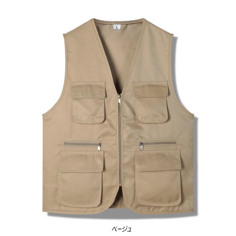 ワーク ベスト work vest ユニホーム ベスト (SIZE M〜4XL) |  | 04