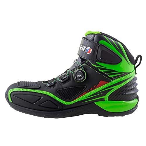 エルフ(ELF) ライディングシューズ S17エスセブンティーン グリーン