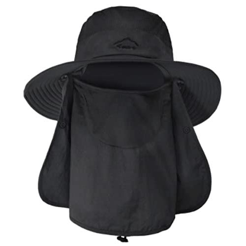 FREESE] サファリハット つば広 帽子 メンズ 超軽量 吸湿速乾 メッシュ