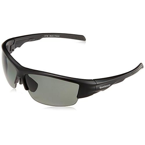 シマノ(SHIMANO) 釣り用 偏光サングラス 撥水ハーフフィッシンググラスPC HG-066N マットブラック スモーク フリー | 