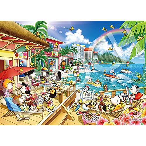 エポック社 2000スーパースモールピース ジグソーパズル PEANUTS ピーナッツ ビーチリゾート (38×53cm) 54-218s のり | 
