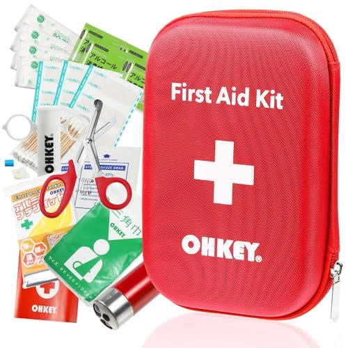 OHKEY ファーストエイド キット 救急セット ポイズンリムーバー 登山