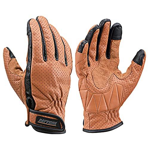 デイトナ(Daytona) バイク用 グローブ 春夏秋 本革(牛革) スマホ対応 カウレザー パンチングメッシュ スタンダードグローブ HBG- | 