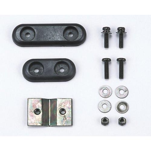 OGK技研 オージーケー技研 取付金具取付金具セット(まえ用バスケット用取付け金具) ブラック 自転車用 | 