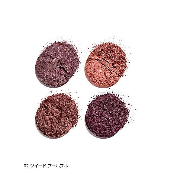 CHANEL BEAUTY シャネル レ キャトル オンブル ツイード 02 ツイード プールプル アイシャドウパレット アイシャドウ ショップ袋付き|thelikely-store|03
