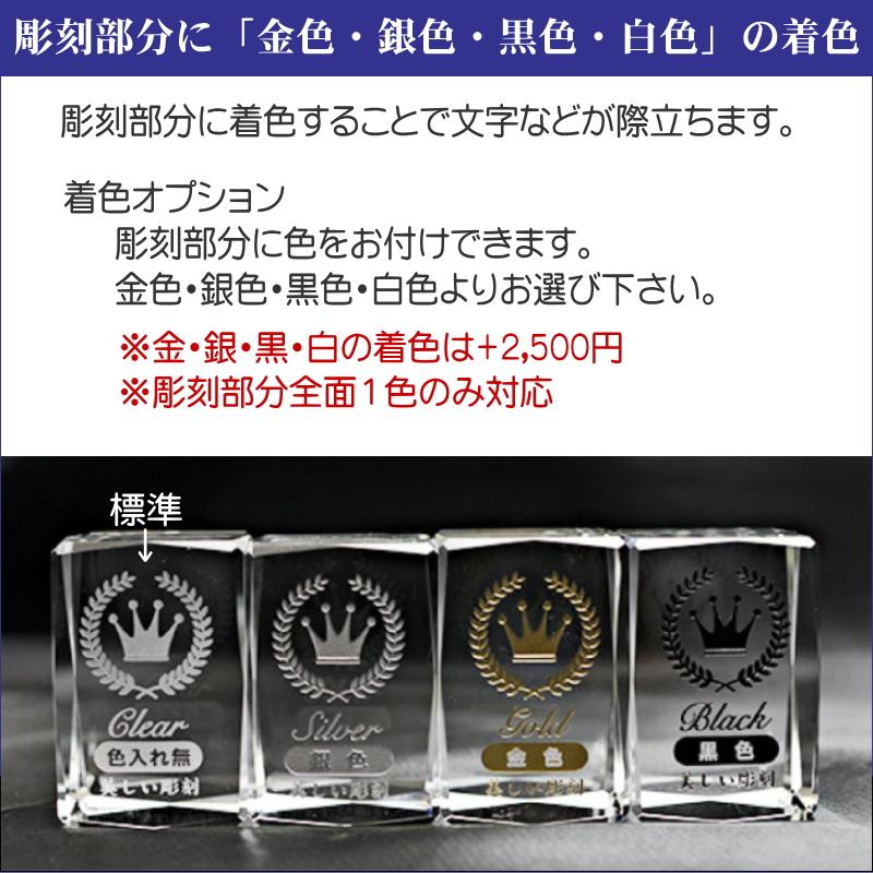 名入れ カップ形 クリスタル トロフィー CR-6(中) 優勝トロフィー ゴルフコンペ 社内表彰 取引先表彰 認定証 感謝状 表彰状 周年記念_5