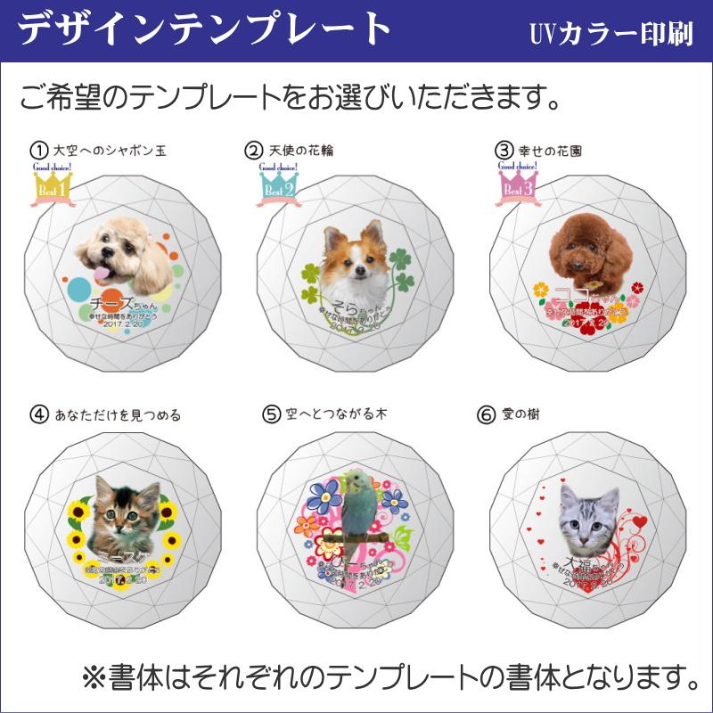 ペット 位牌 クリスタル KP-22(大) 名入れ ペット位牌 仏具 犬 猫 愛犬 愛猫 写真 メモリアル位牌 ペット仏具 ペット供養 手元供養_3