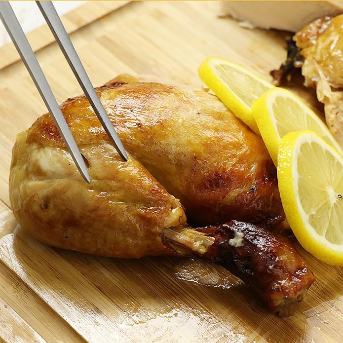 【国産銘柄鶏】錦爽鶏(きんそうどり)  の丸焼き ローストチキン　1羽まるごと 1kg 4-5人様向け 加熱調理済み |  | 04