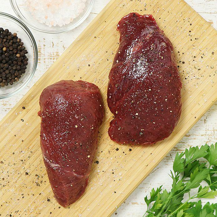 カンガルー肉 ランプ・モモ肉 ブロック 700g オーストラリア産 (直輸入品) 高たんぱく 低カロリー 低脂肪 ジビエ |  | 02