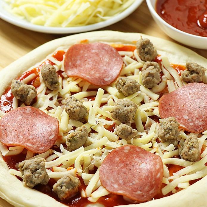 イタリアンソーセージ ピザトッピング用ミートボール 使い切り (100g) 手作りピザ/オムレツ/炒め物にも！ |  | 03