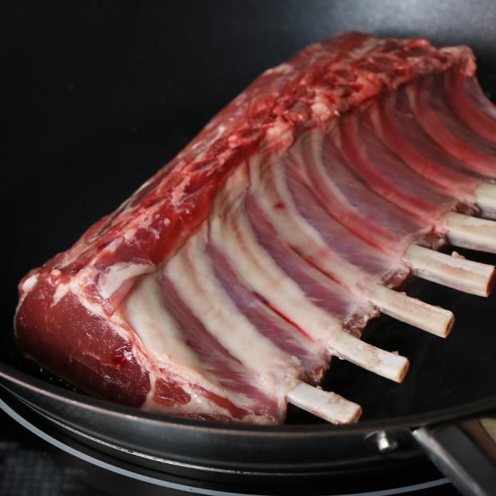 ラム肉 ラムチョップ ブロック WAKANUIスプリングラム フレンチラムラック (ラムラブスパイスミックス付)  BBQ バーベキュー |  | 03