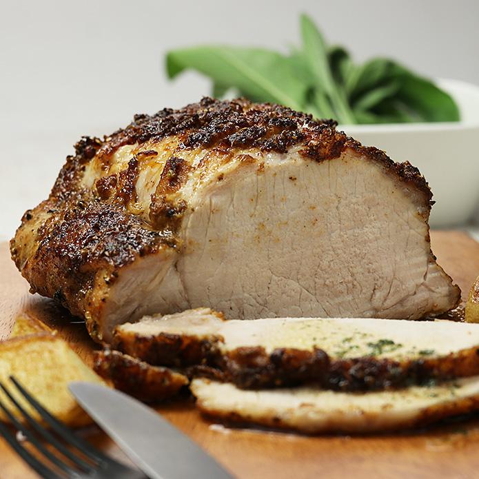 豚ロース (ポークロイン) ブロック 1kgカット トンカツ/ロースカツ/煮込み/ポークチョップ |  | 04