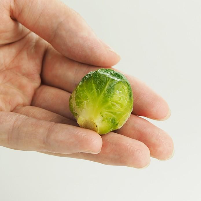 ポイント消化 芽キャベツ 500g 冷凍野菜 ブラッセルスプラウト Brussel Sprouts｜themeatguy｜02