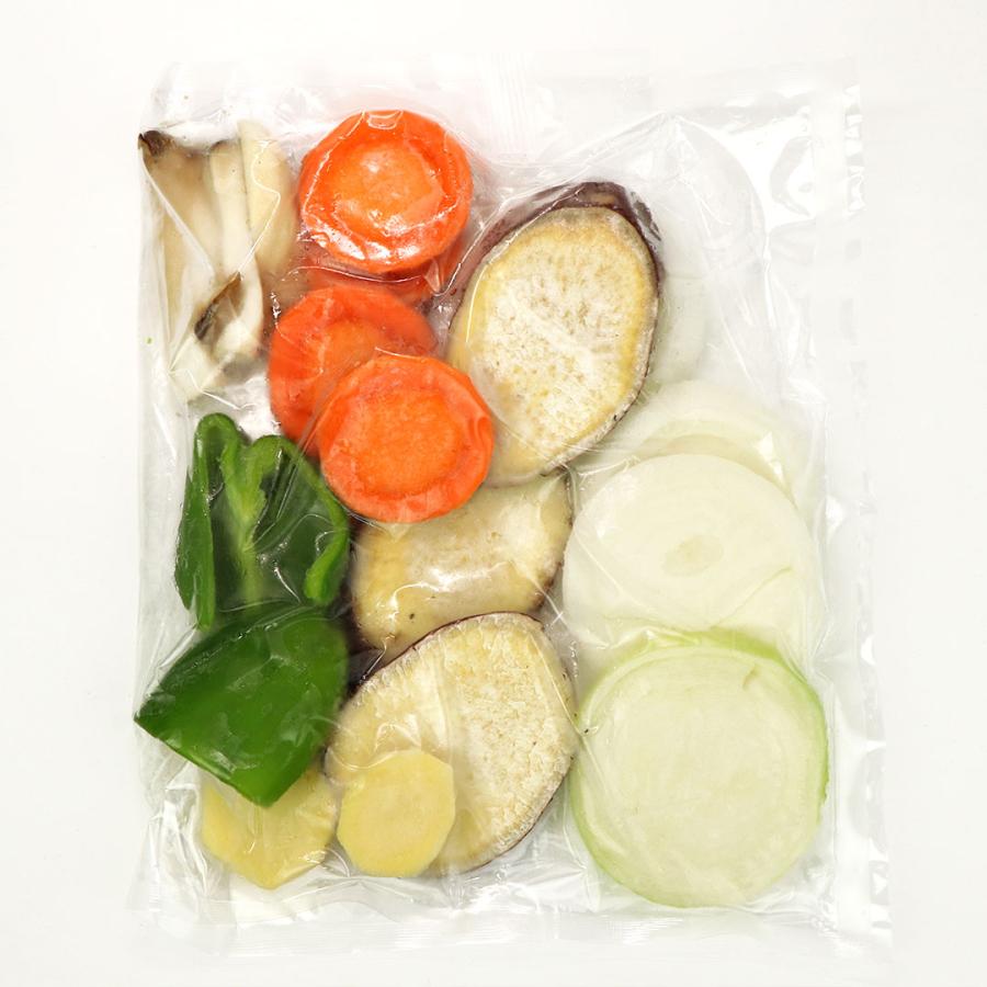 ミックスカット野菜 冷凍（にんじん、サツマイモ、エリンギ、ピーマン、玉ねぎ、じゃがいも） |  | 03