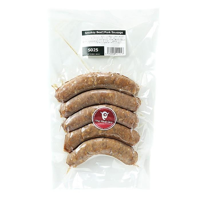 ポイント消化 スモーキービーフ＆ポークソーセージ 5本　 |  | 04